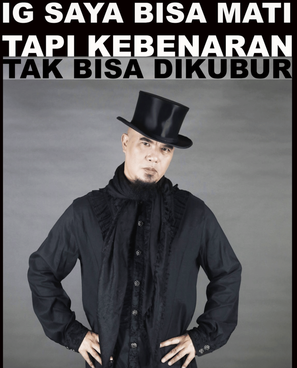 unggahan Ahmad Dhani