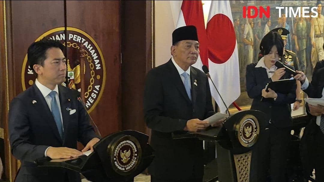 Menhan Sjafrie Teken Kerja Sama dengan Jepang untuk Penanganan Bencana