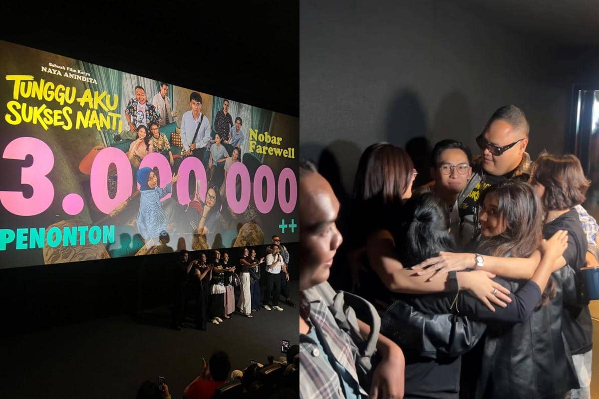 Tunggu Aku Sukses Nanti Tembus 3 Juta Penonton Jelang Pamit dari Bioskop