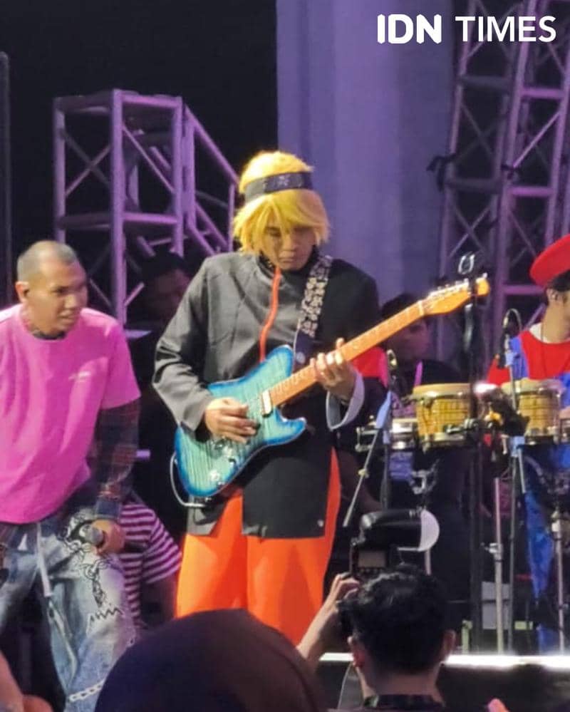 Kemunculan Dicky Difie menjadi kejutan lain di tengah penampilan RAN. Ia pun unjuk gigi saat memainkan melodi lagu "Lepaskan Diriku"