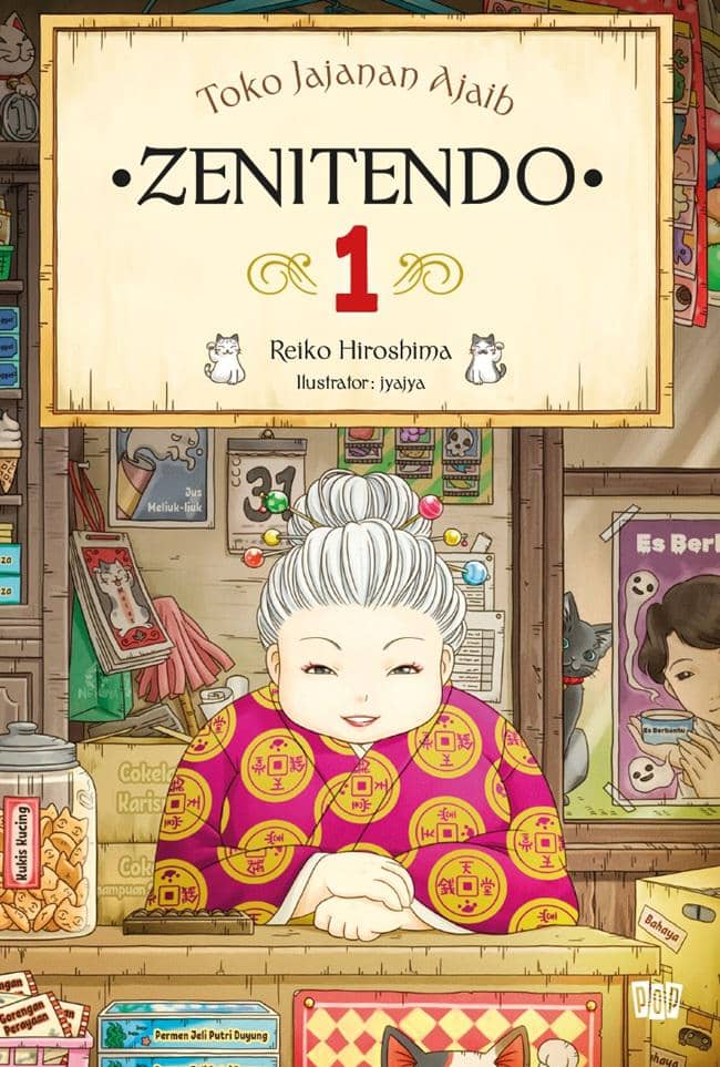 Cover buku “Toko Jajanan Ajaib Zenitendo” (foto via Goodreads)