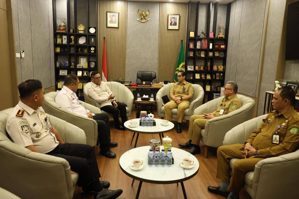 Wali Kota Medan dan Kakanwil Imigrasi Sumut Bahas Penanganan Pengungsi