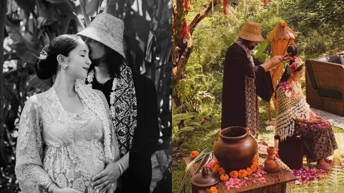 7 Dekorasi Tujuh Bulanan Tasha Serena dan Keenan Pearce, Berlatar Alam