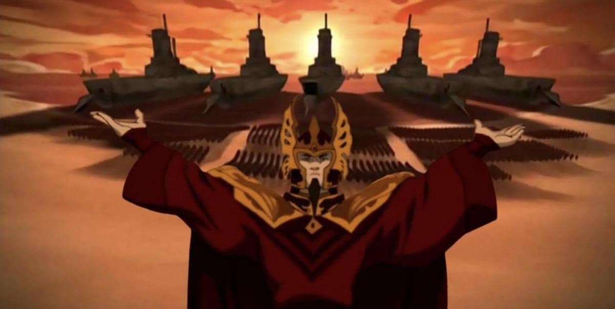 8 Poin Sejarah Perang 100 Tahun di Avatar The Last Airbender!