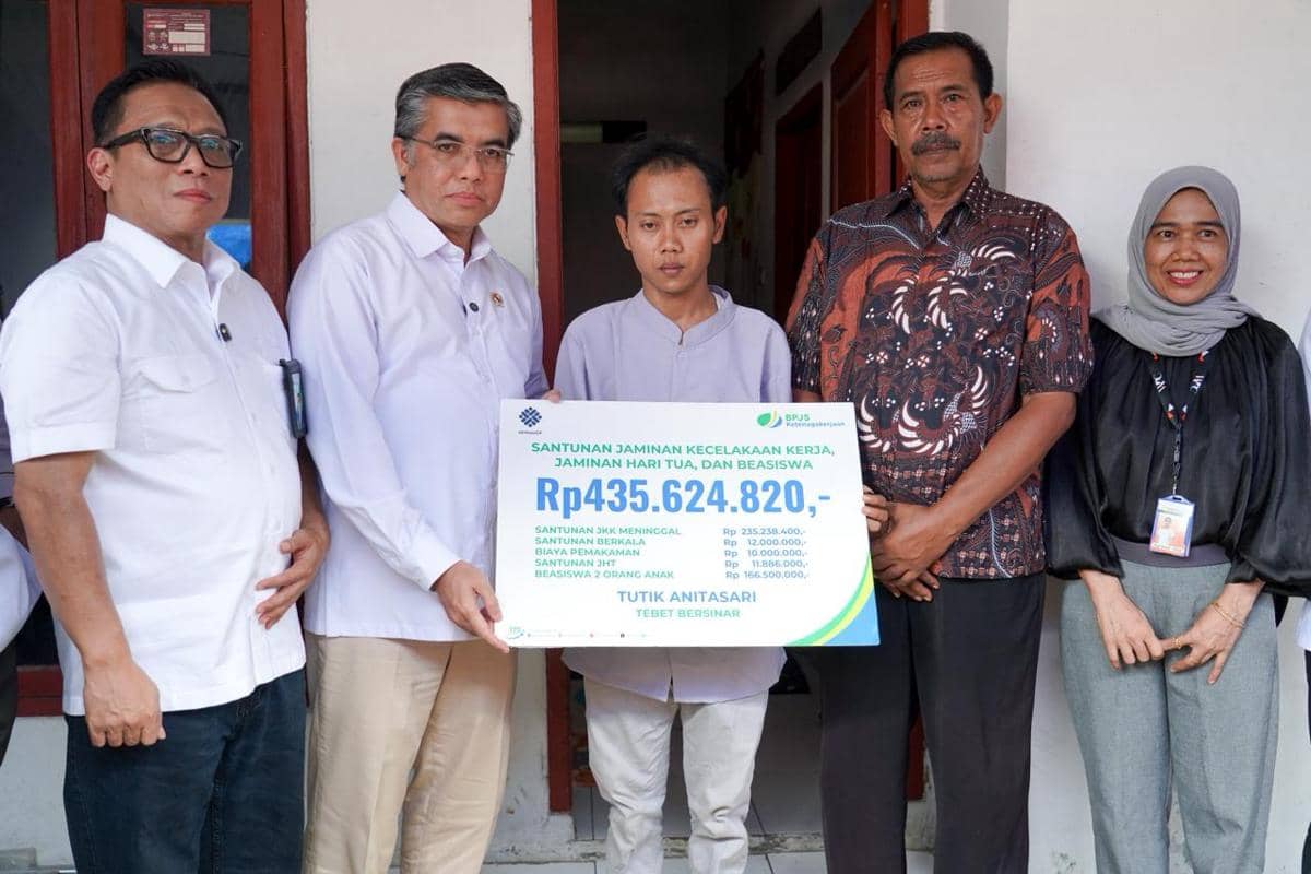Duka Tutik Anitasari, BPJS Ketenagakerjaan Hadir Jaga Masa Depan Anak