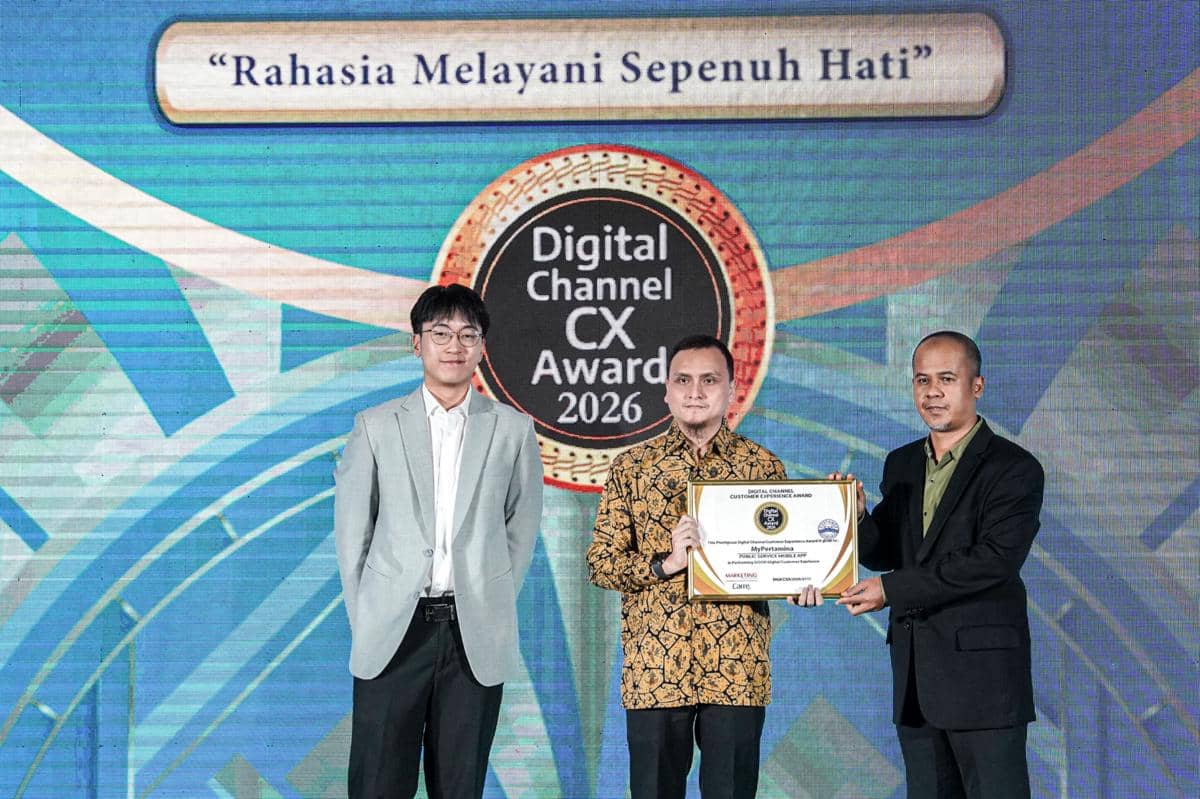 Pertamina Patra Niaga Raih Digital Channel Customer Experience Award