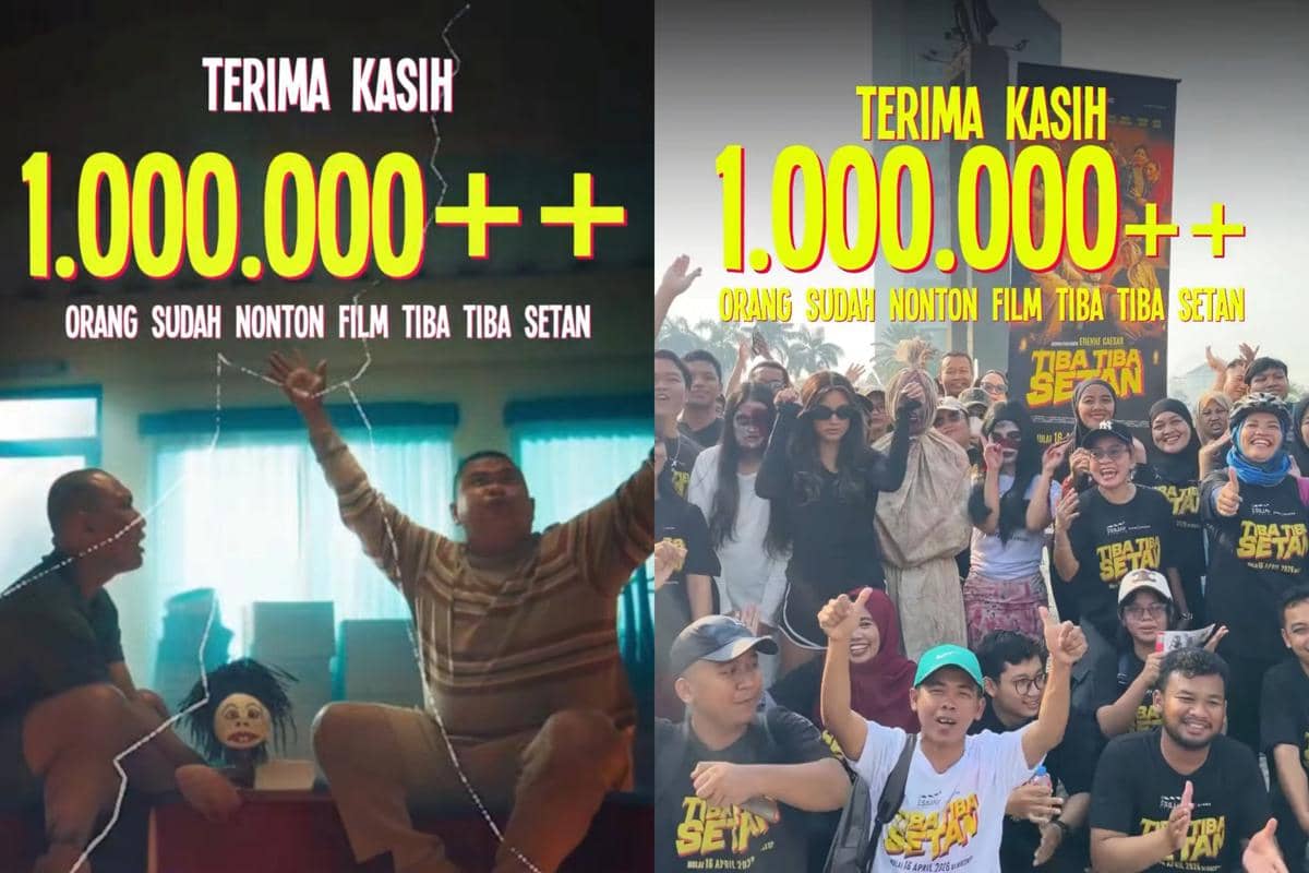 18 Hari Tayang, Film Tiba-Tiba Setan Tembus 1 Juta Penonton