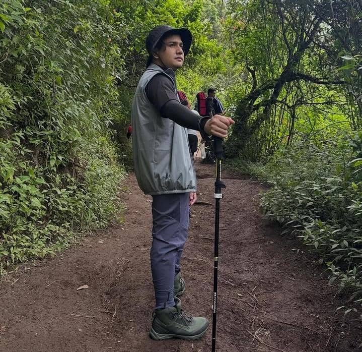 Syakir Daulay pertama kali naik gunung