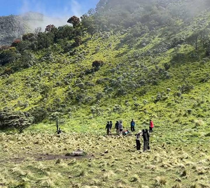 Syakir Daulay pertama kali naik gunung