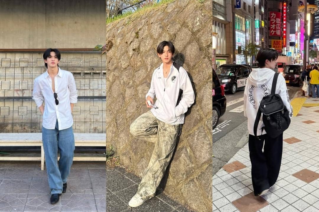 8 OOTD Simpel ala Jinwook BUS dengan Atasan Putih, Clean dan Stylish! 