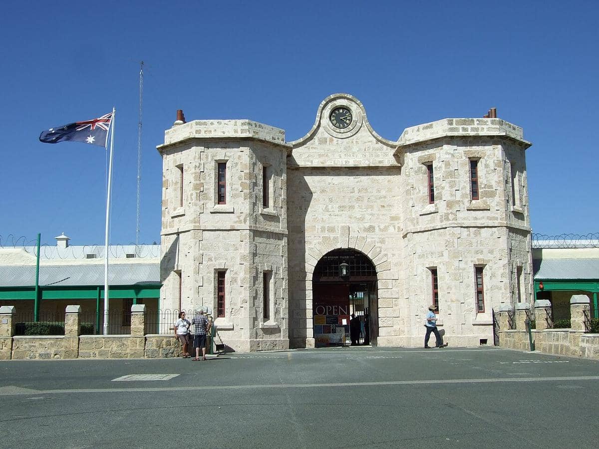 ilustrasi bangunan Fremantle sebagai Australian Convict Sites