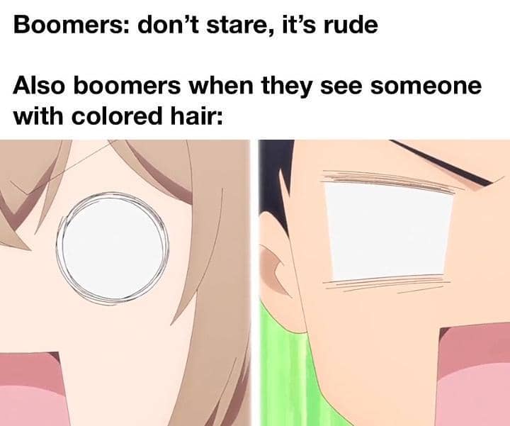 meme anime tentang baby boomers