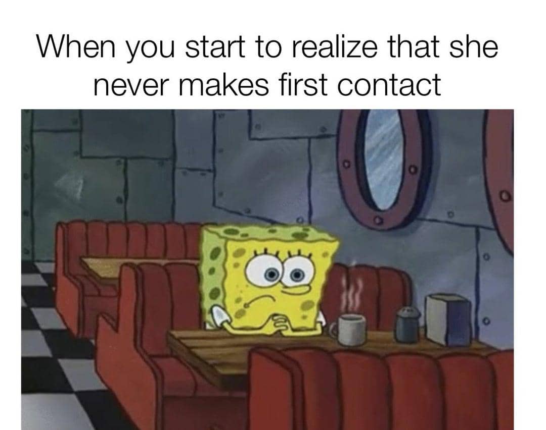 meme SpongeBob tentang kesibukan