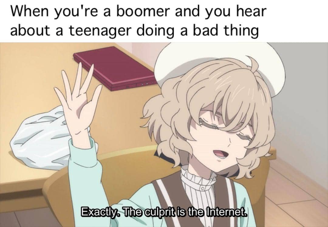 8 Meme Anime tentang Baby Boomers, Ada Aja Tingkah Mereka