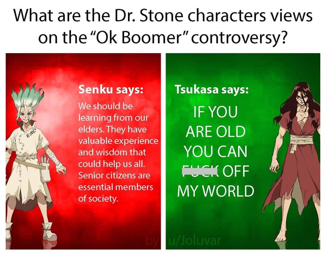 meme anime tentang baby boomers