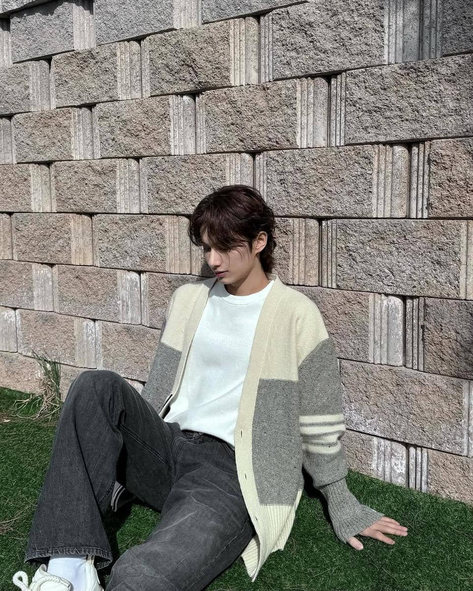referensi style hangout ala Jun SEVENTEEN 