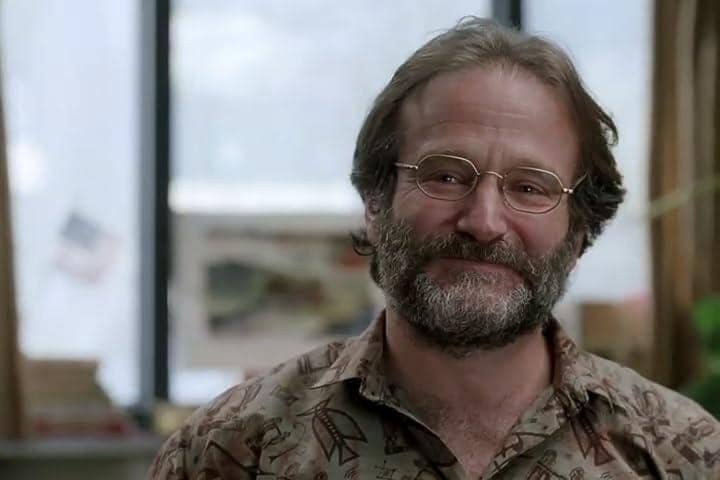 Robin Williams in Good Will Hunting.