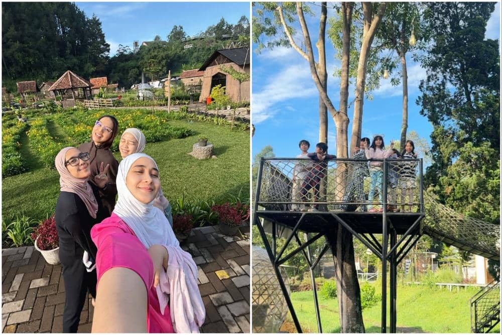 10 Potret Ryana Dea dan Sahabat Piknik di Nordic Land, Bandung!