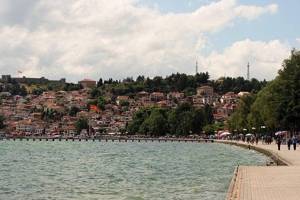 Kota Ohrid di Makedonia Utara