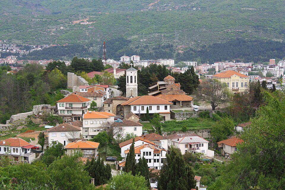 Kota Ohrid di Makedonia Utara
