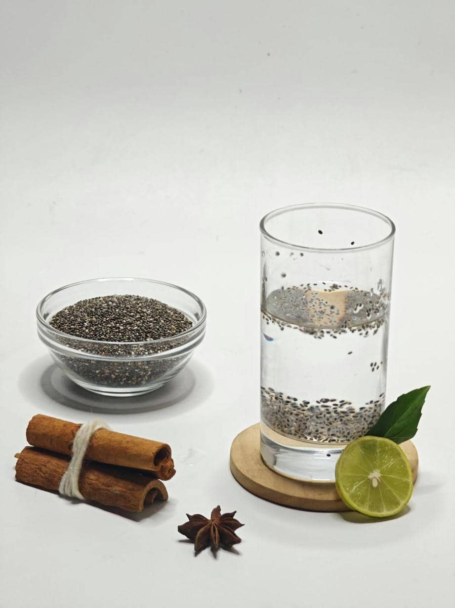 Manfaat air lemon dan biji chia