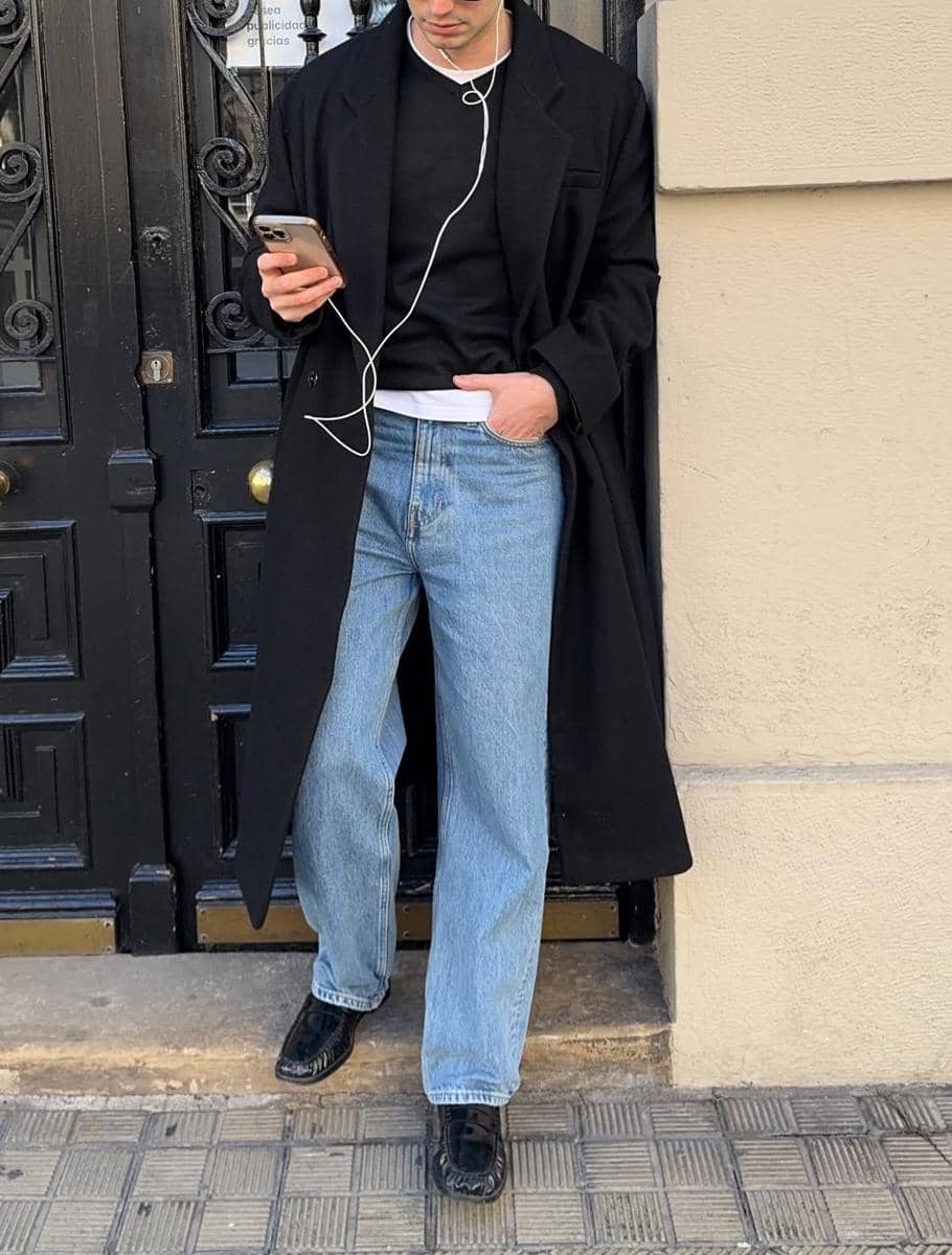 Gaya blue jeans cowok