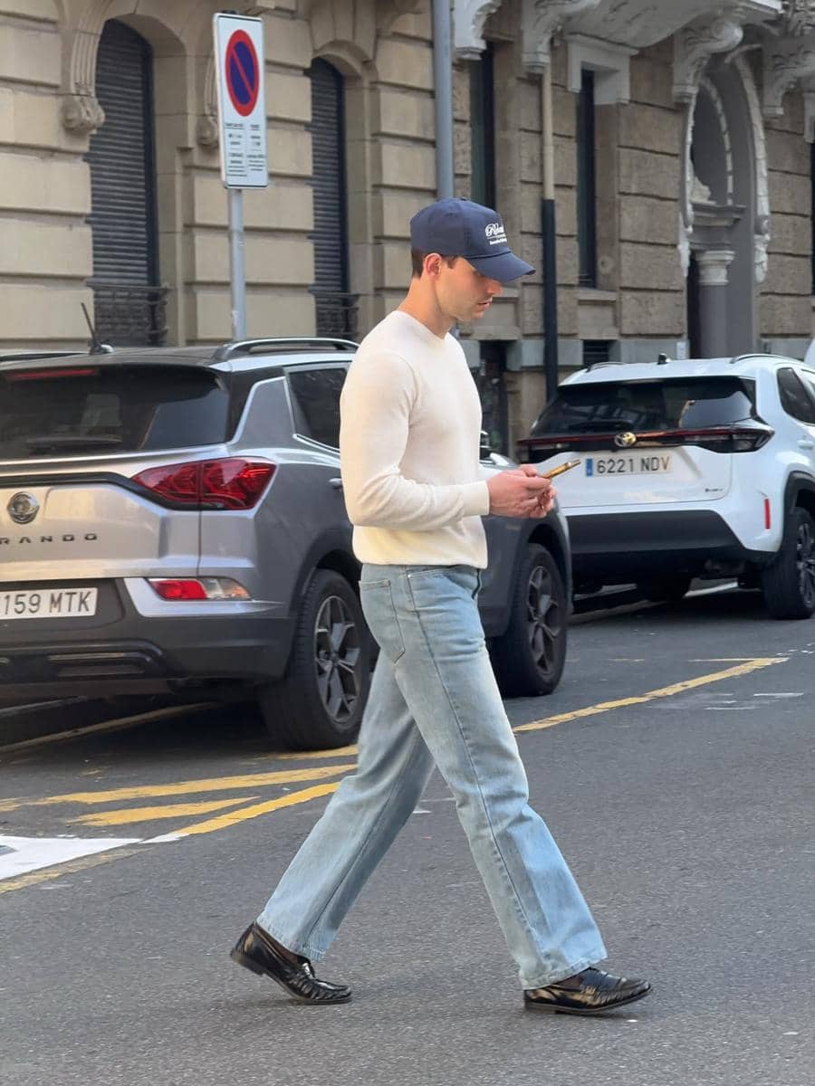 OOTD blue jeans