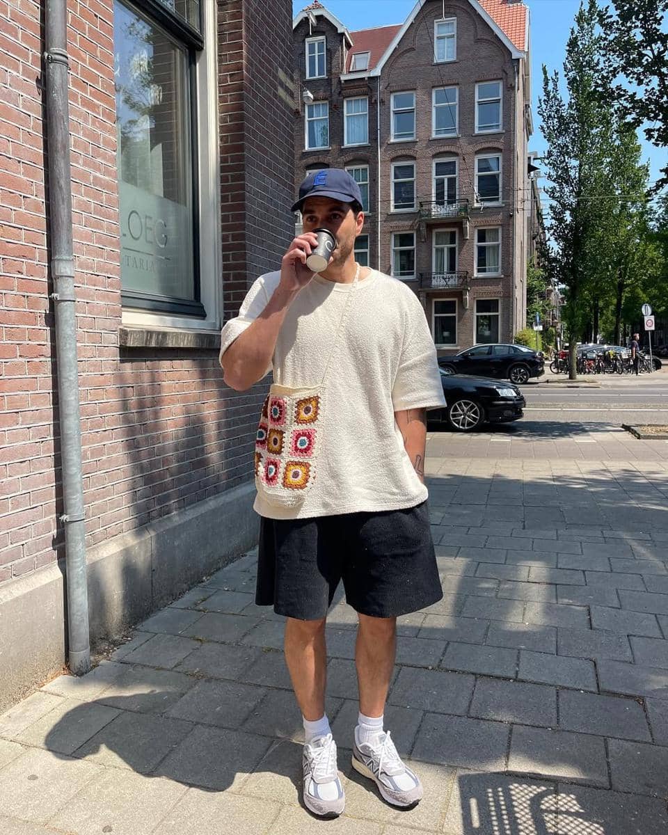Outfit celana pendek 