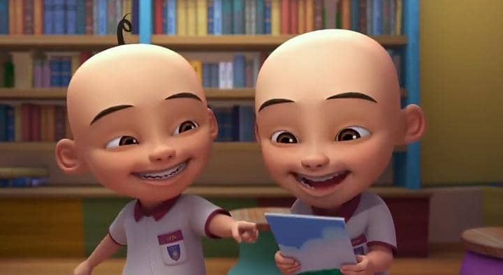 cuplikan Upin & Ipin episode Aku Sebuah Buku