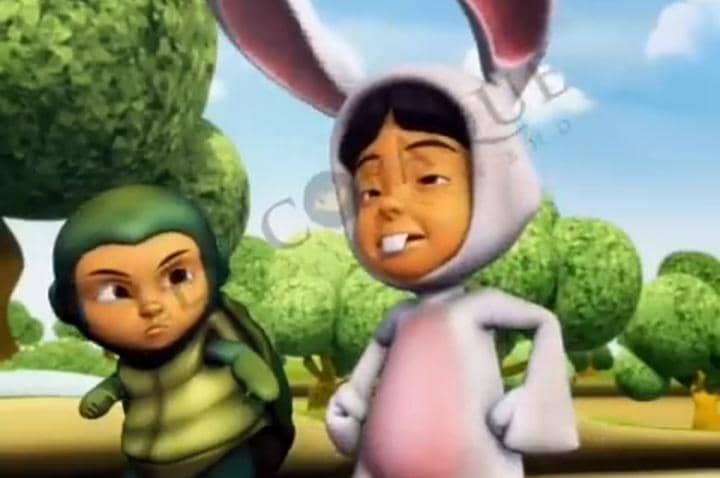 cuplikan Upin & Ipin episode Seronoknya Membaca