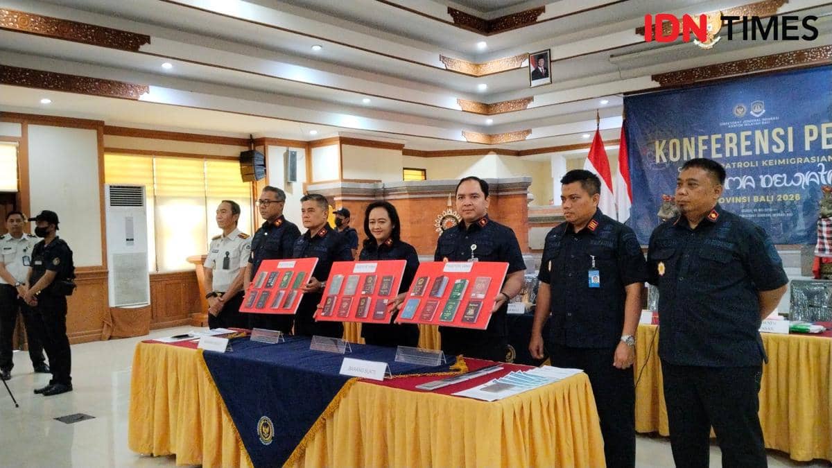 Imigrasi Bali Tangkap 62 WNA Bermasalah, Overstay hingga Ganggu Keamanan 