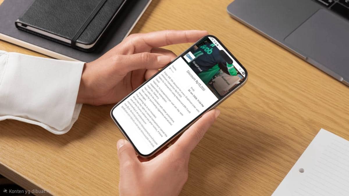 Ada Potongan Harga di Aplikasi Grab bagi Pengguna Kartu Kredit Mastercard BRI