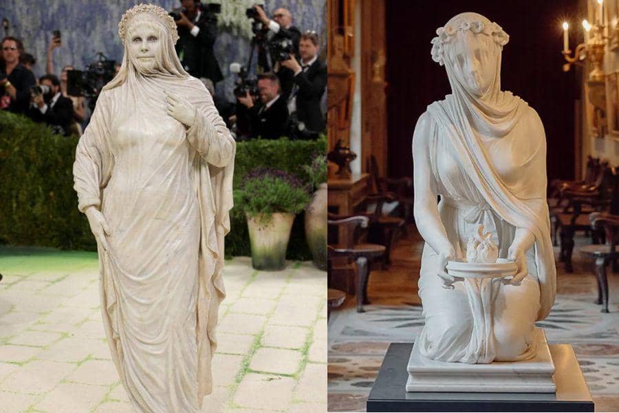 Jadi Inspirasi Baju Heidi Klum di Met Gala, Apa Itu The Veiled Vestal?