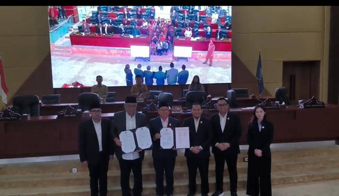 Pemkot dan DPRD Tangsel Setujui Bersama Perda RTRW 2026–2045
