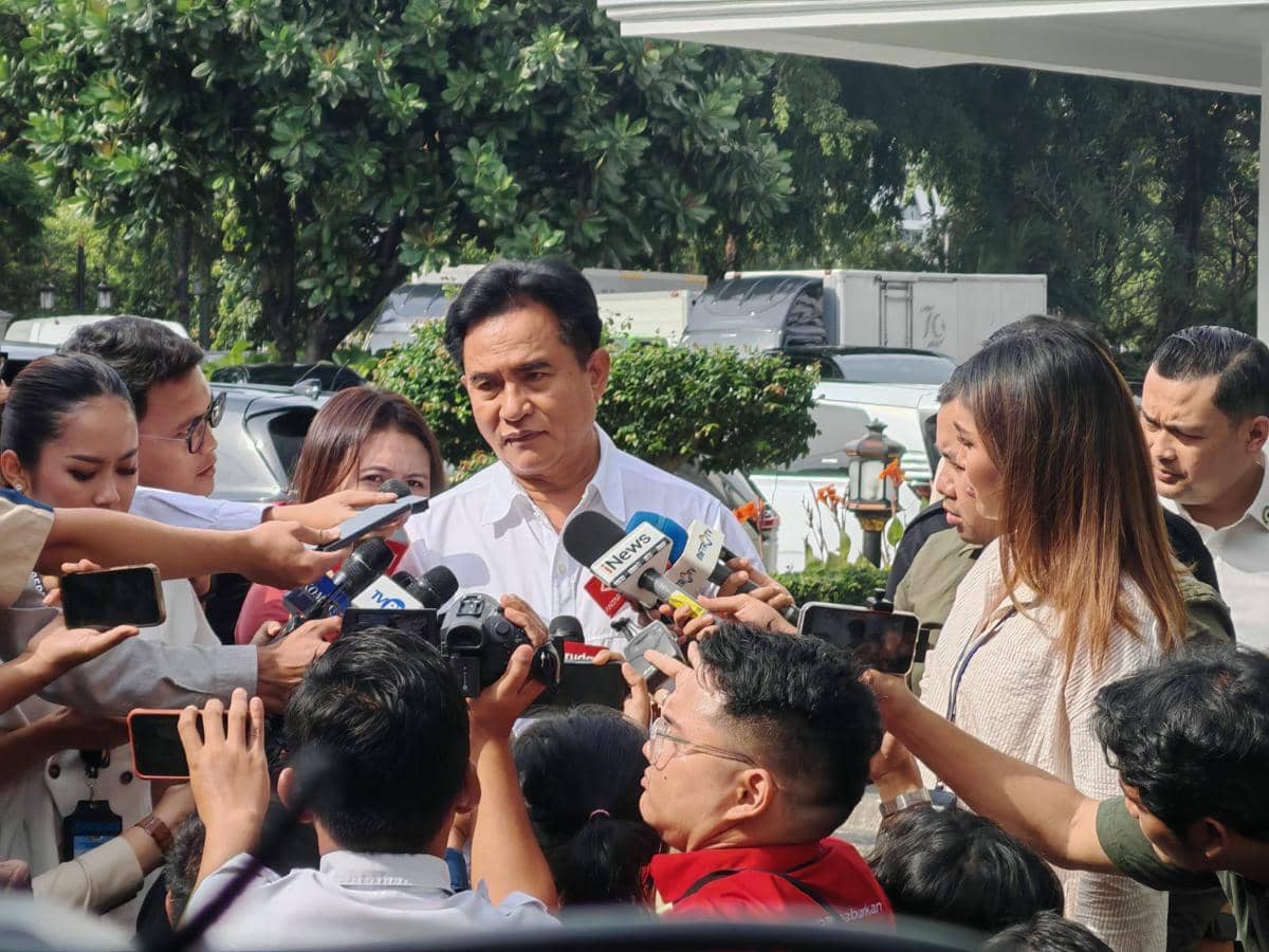 Menteri Koordinator Bidang Hukum, Hak Asasi Manusia, Imigrasi, dan Pemasyarakatan (Menko Kumham Imipas), Yusril Ihza Mahendra.