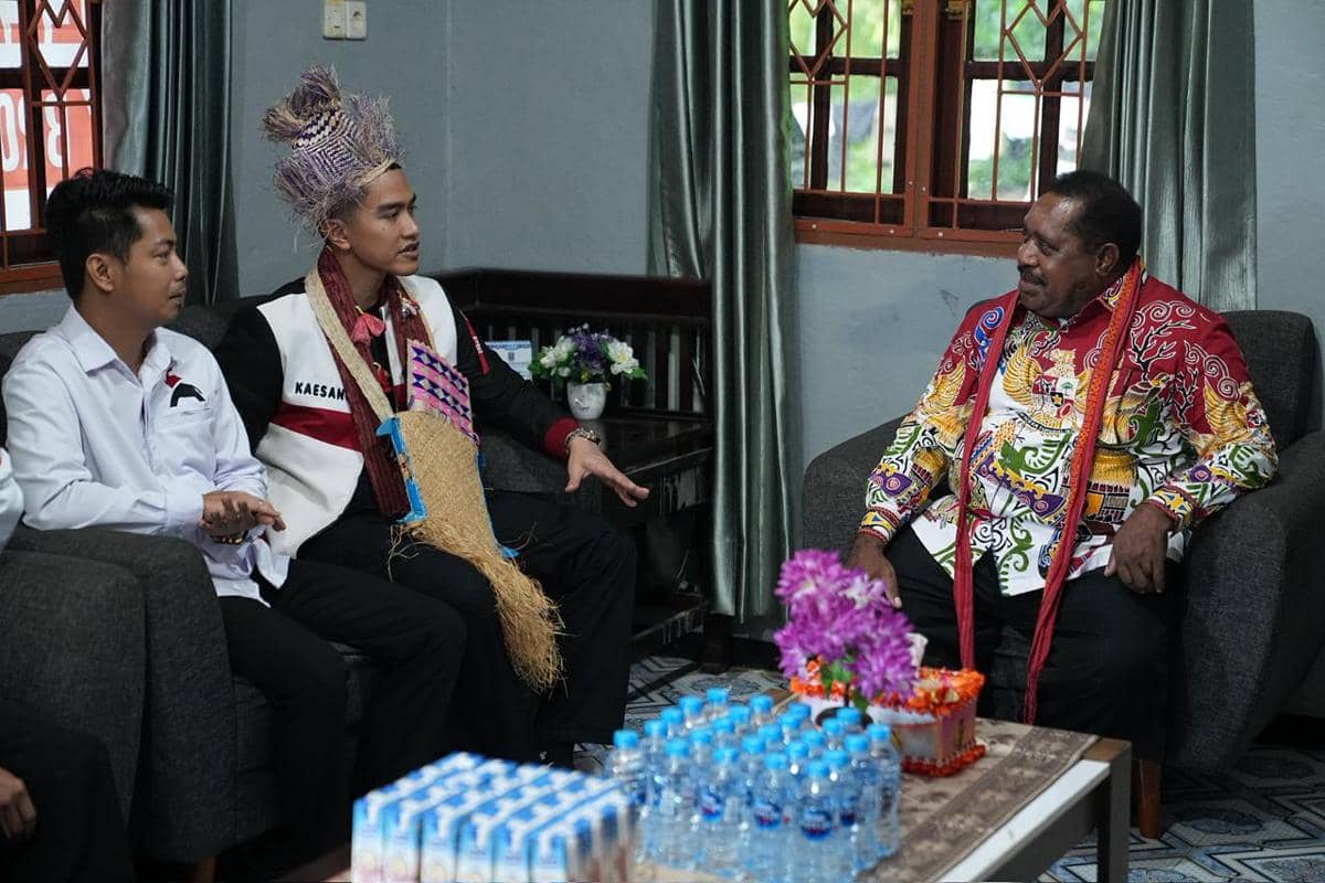 Kala Kaesang Temui Tokoh Papua Barat Daya, Ada Pesan untuk Gibran