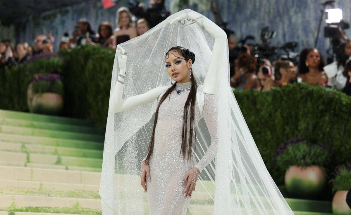 Lisa BLACKPINK di Met Gala 2026 pada 4 Mei 2026 (Photo by ANGELA WEISS / AFP)