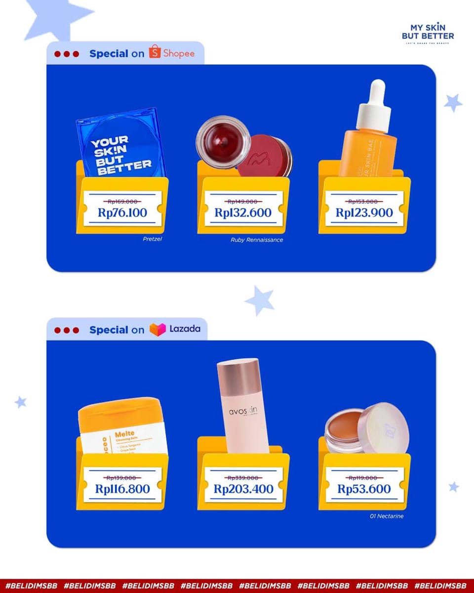 diskon tanggal kembar untuk makeup dan skincare 