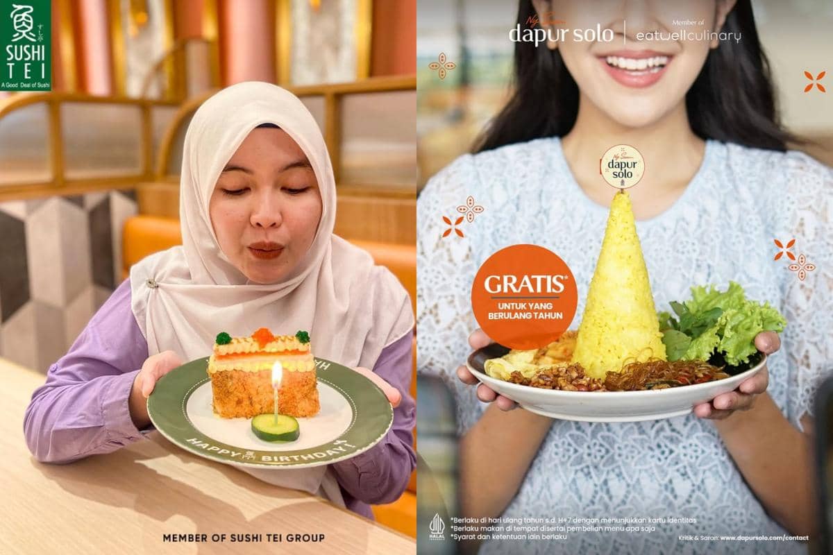12 Promo Birthday Treat Terbaru Mei 2026, Khusus Kamu yang Ulang Tahun