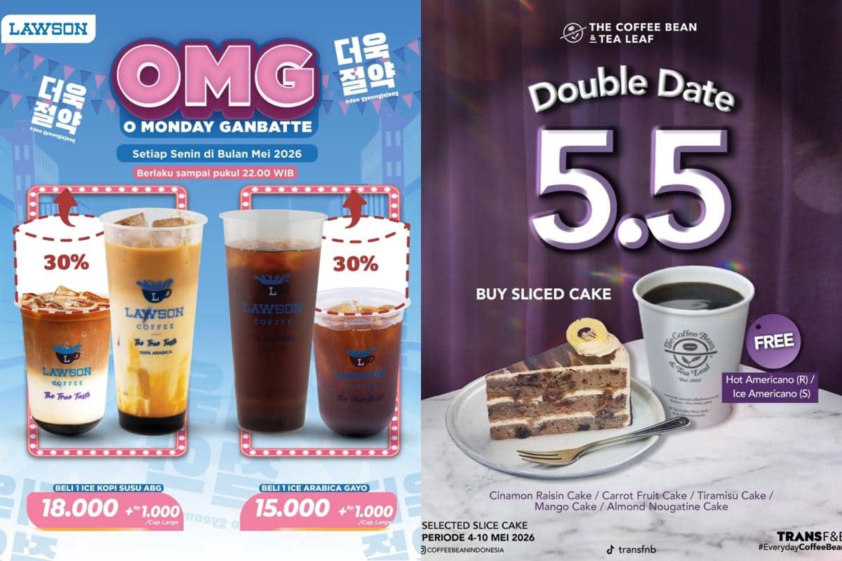 10 Promo Bundling Kopi selama Mei 2026, Ngopi Makin Happy