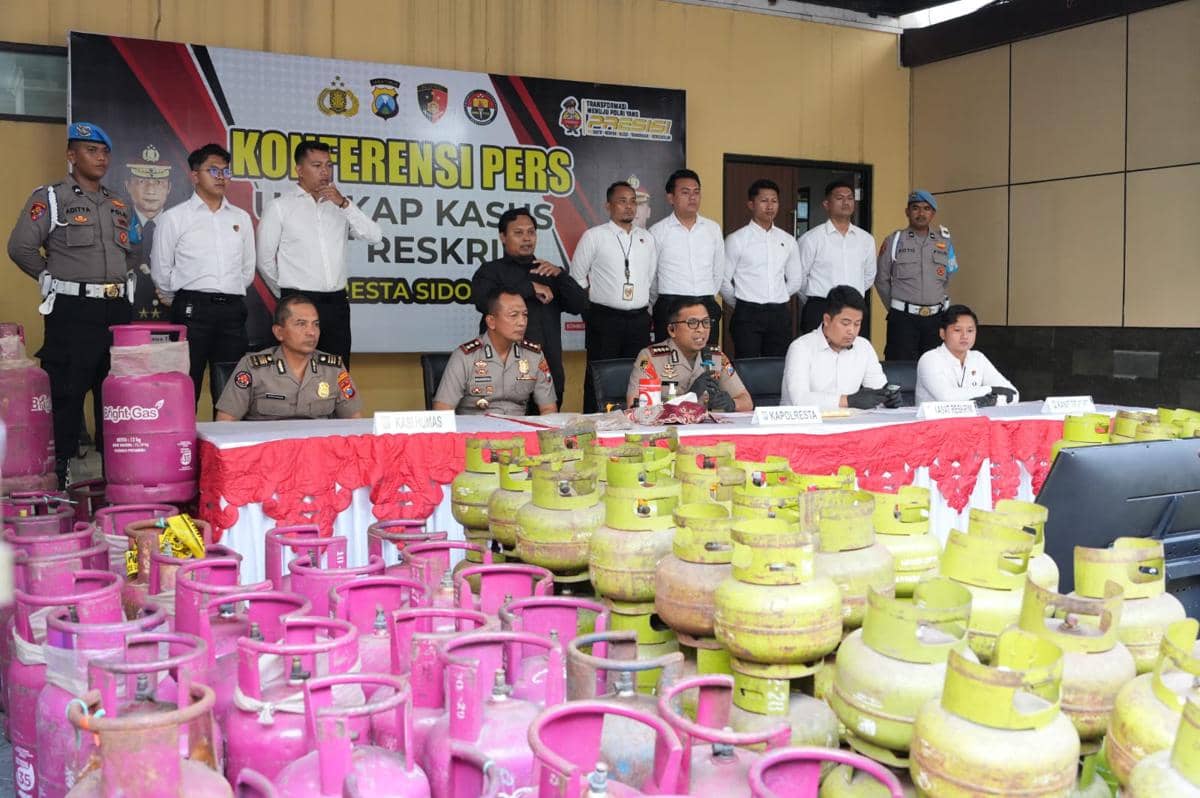 Oplos LPG Subsidi di Sidoarjo, Pelaku Raup Untung Rp19 Juta Perbulan