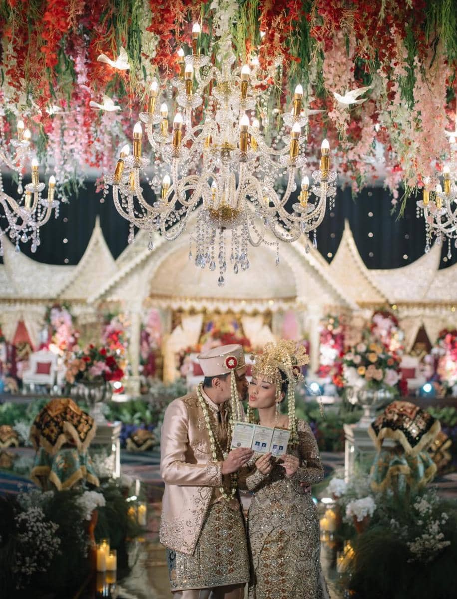 Pernikahan Indian Akbar dan Siska Minbite