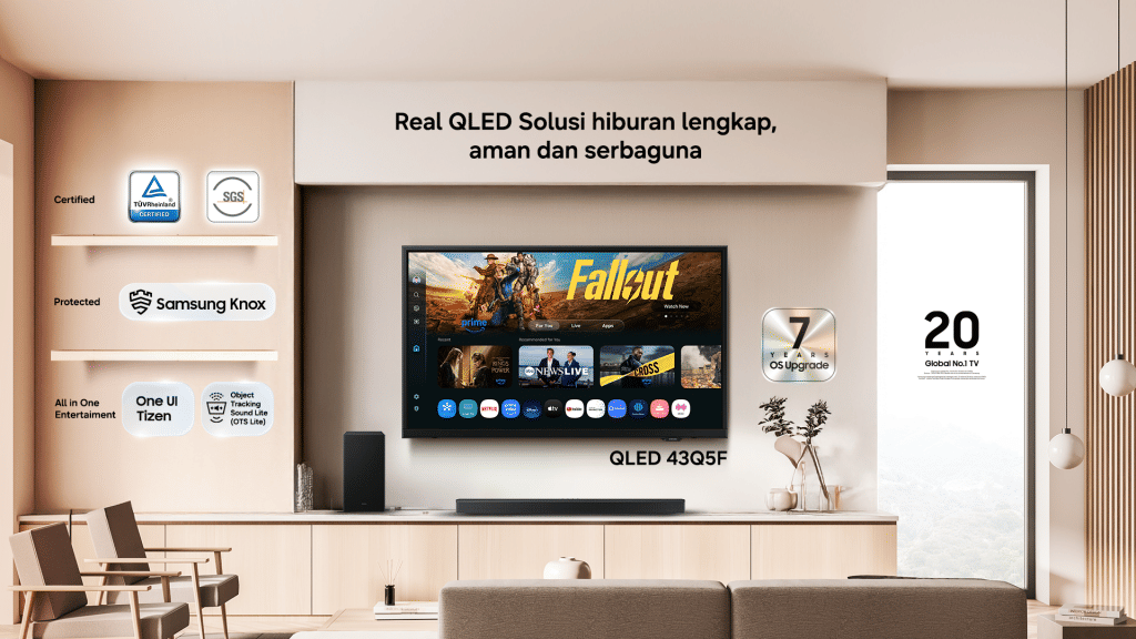 Lebih Kaya Warna, TV Pintar Terbaru Samsung Dijual 4 Jutaan