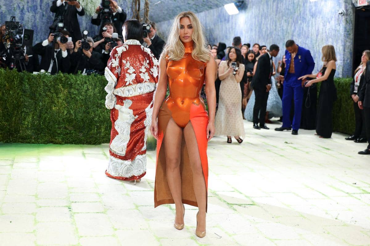 US reality TV personality Kim Kardashian arrives for the 2026 Met Gala celebrating "Costume Art" at the Metropolitan Museum of Art, in New Y