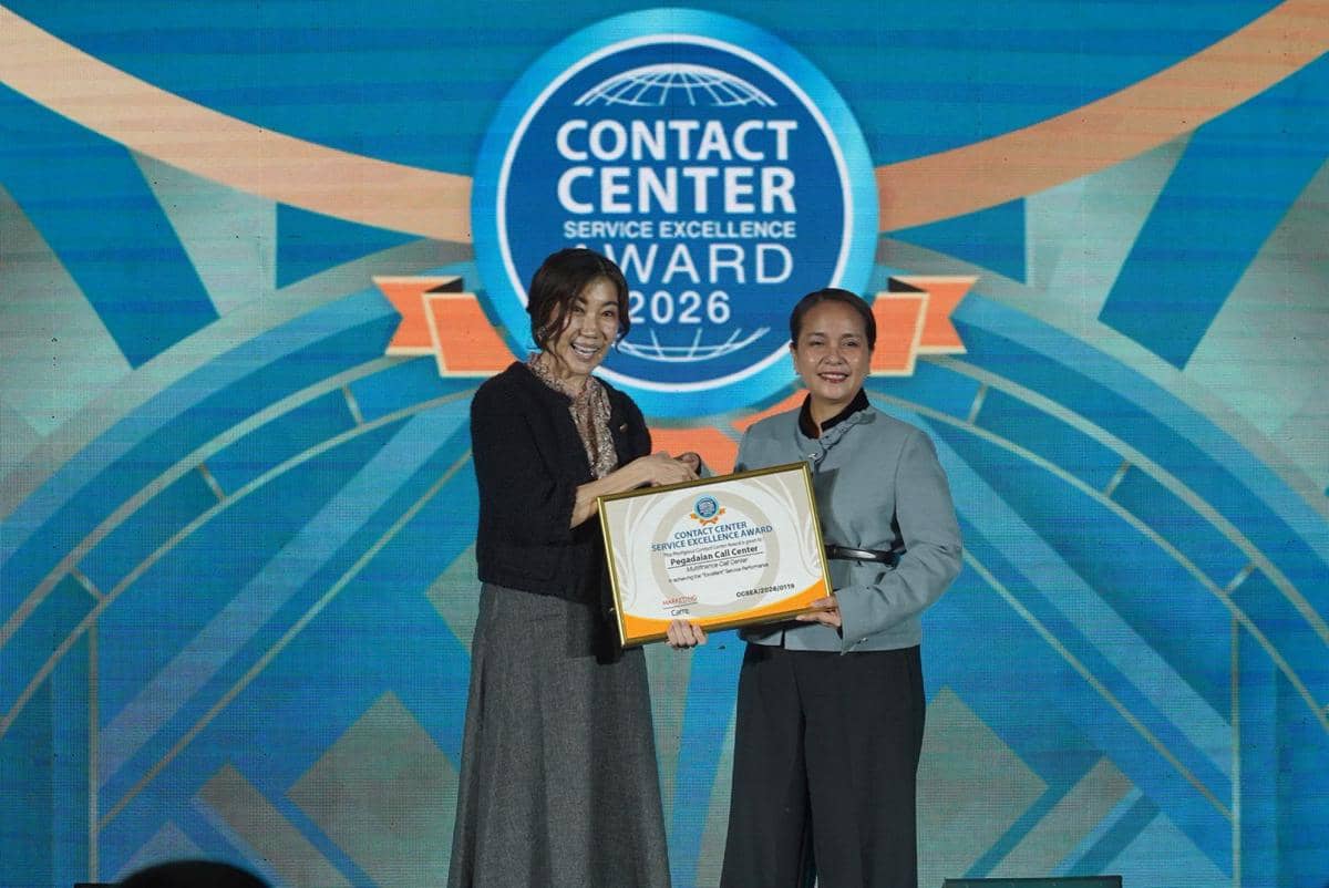Pegadaian Raih Penghargaan Top CX Brand Award 2026