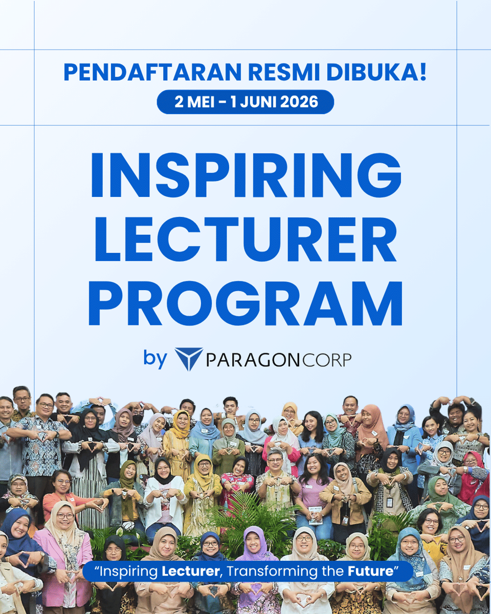 Inspiring Lecturer Program 2026 Paragon (dok. ParagonCorp)