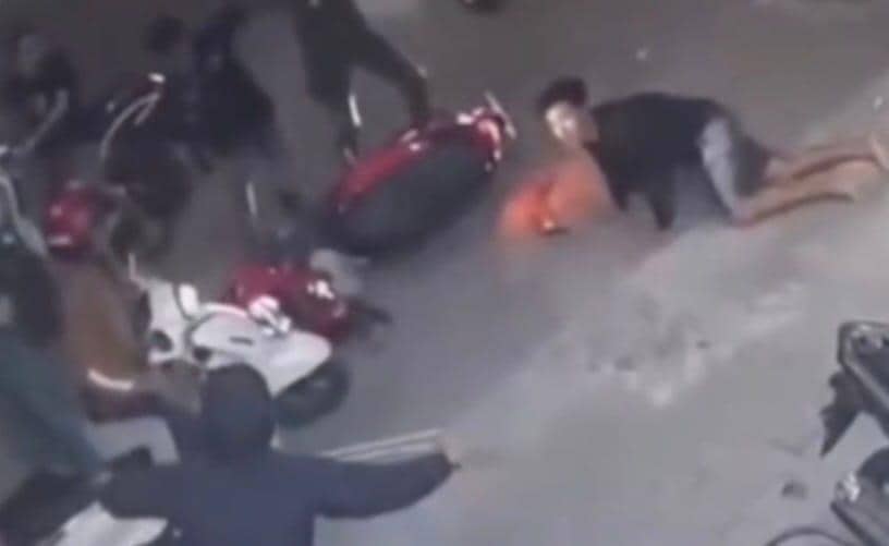 Empat anggota geng motor yang kerap meneror warga Makassar ditangkap polisi, Senin (4/5/2026). Dok. Polda Sulsel