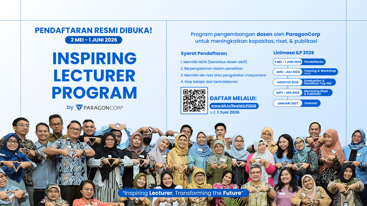 Inspiring Lecturer Program 2026 Paragon (dok. ParagonCorp)