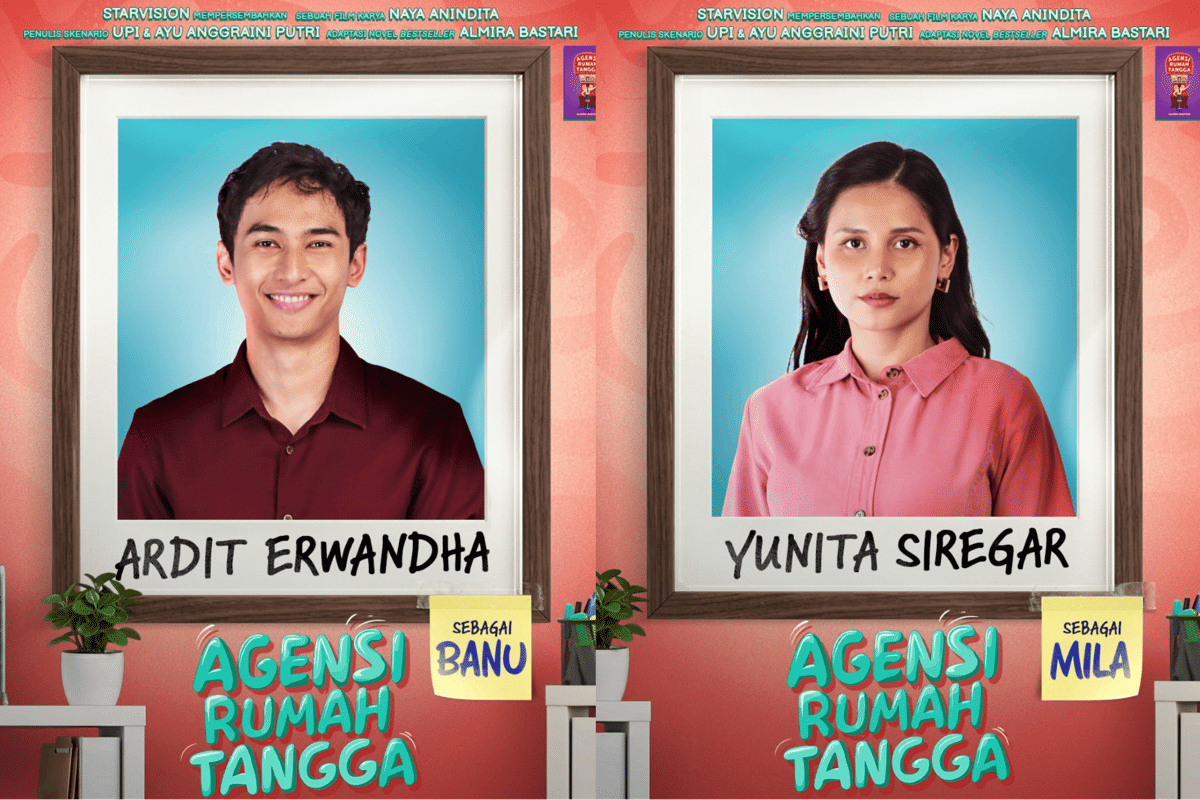 Daftar Pemain Film Agensi Rumah Tangga, Arga dan Kaluna Bertemu!