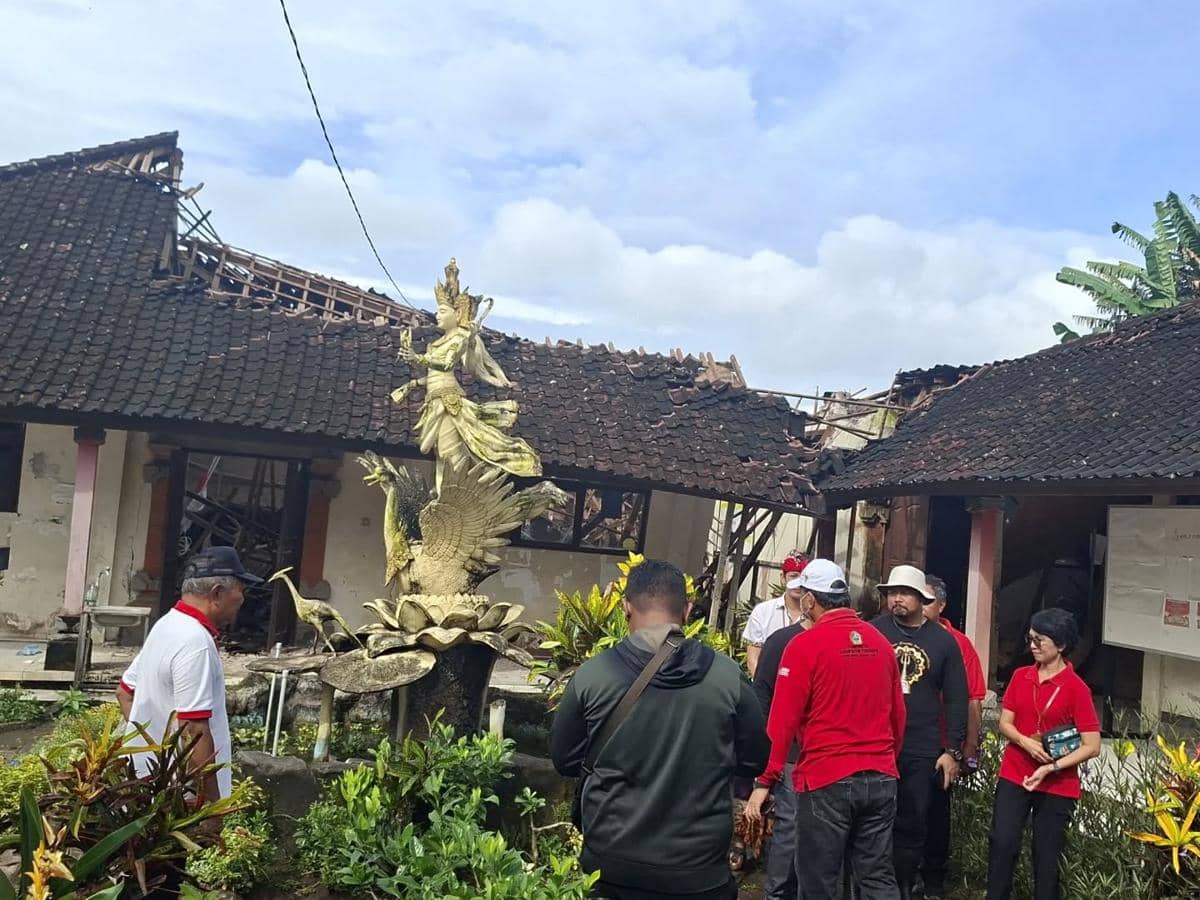 Bangunan SDN 3 Sembung Gede Rusak, Pemkab Tabanan Percepat Perbaikan